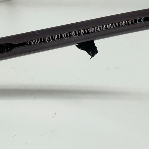 GUCCI GG 1515 ZX8 Eyeglasses Frames Gray Full RIm USed H19050 - Picture 6 of 7